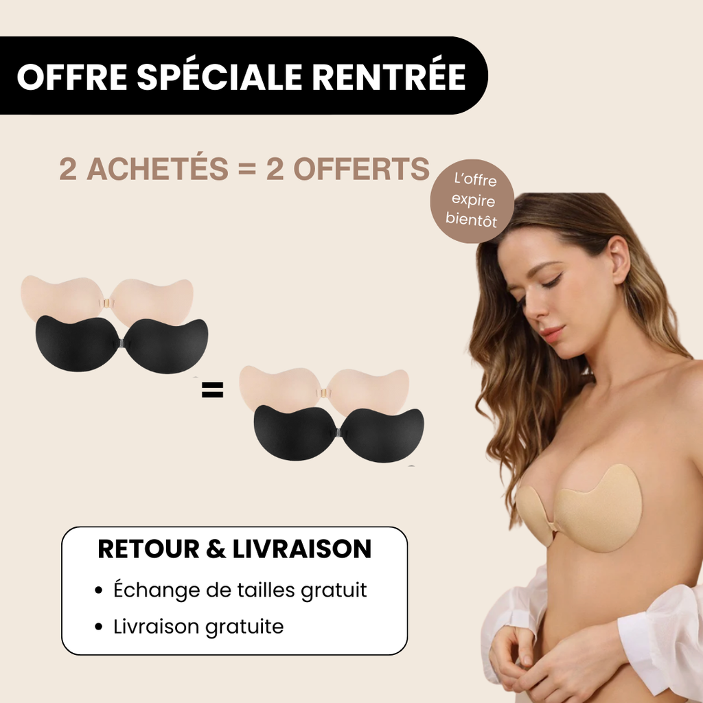 Soutien-gorge Push-up Invisible